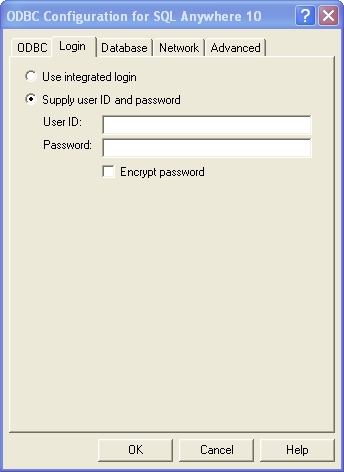 ODBC-Login